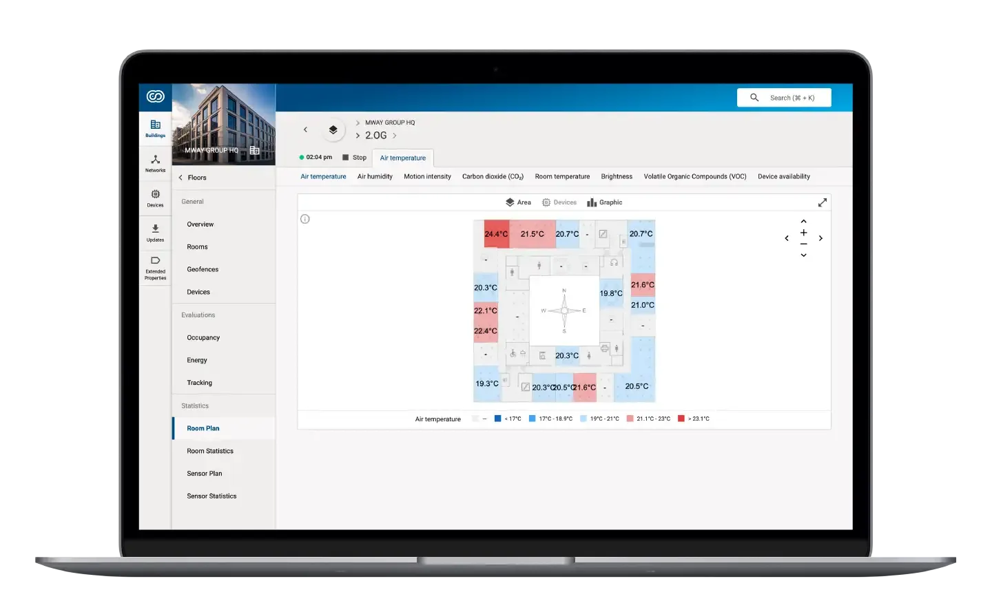 Darstellung der Anwendung!