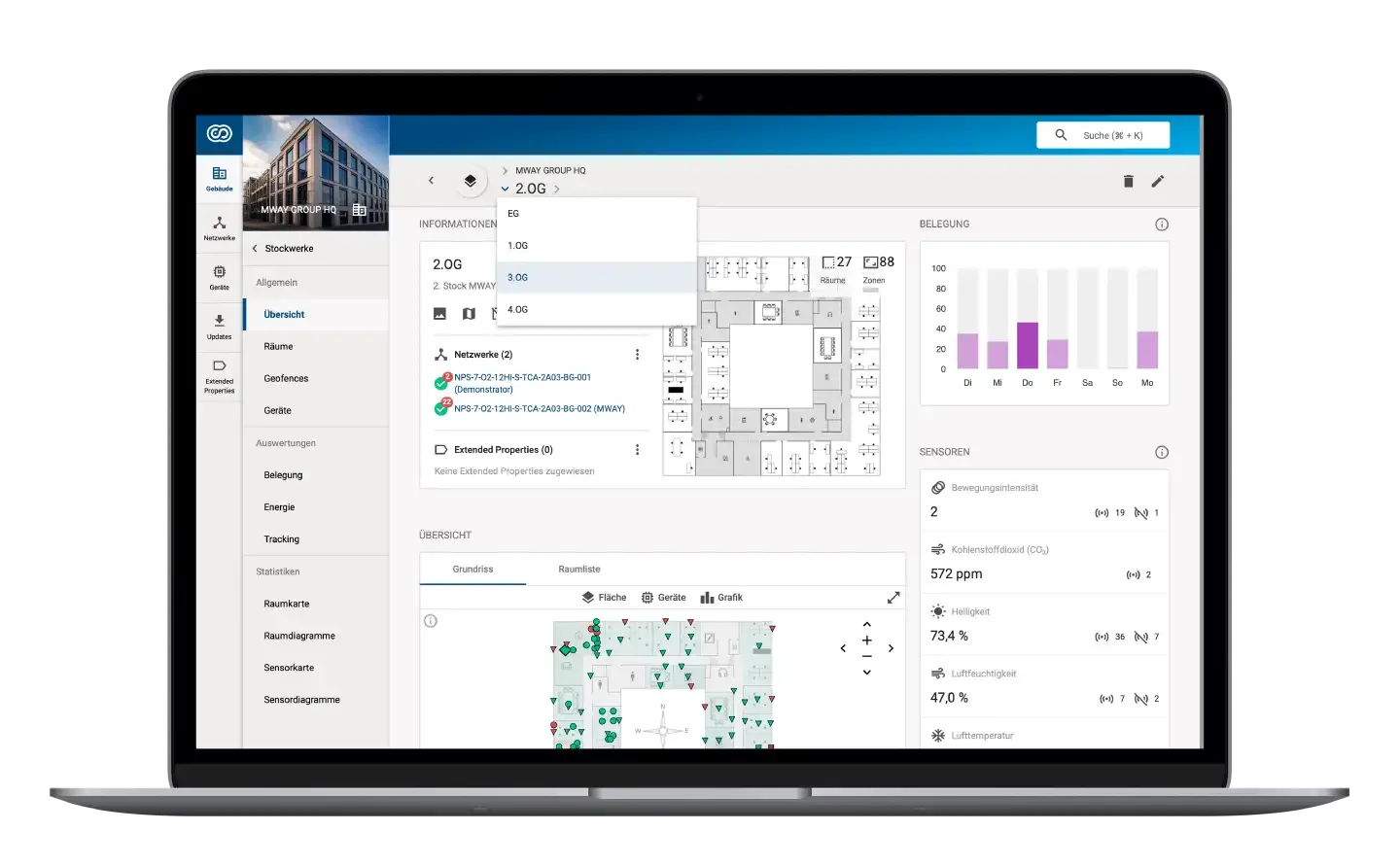 Darstellung der Anwendung Darstellung der Anwendung!
