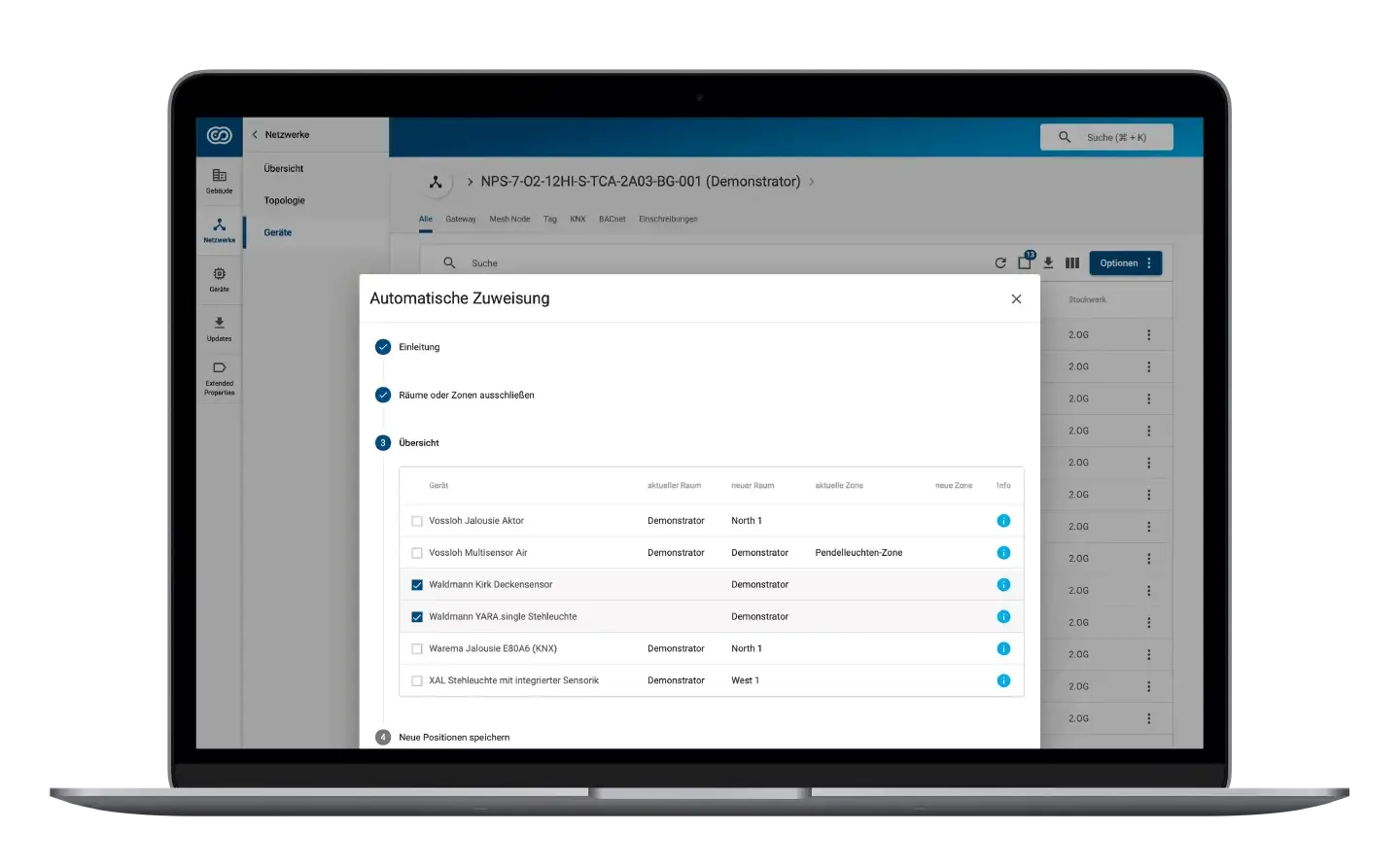 Darstellung der Anwendung Darstellung der Anwendung!